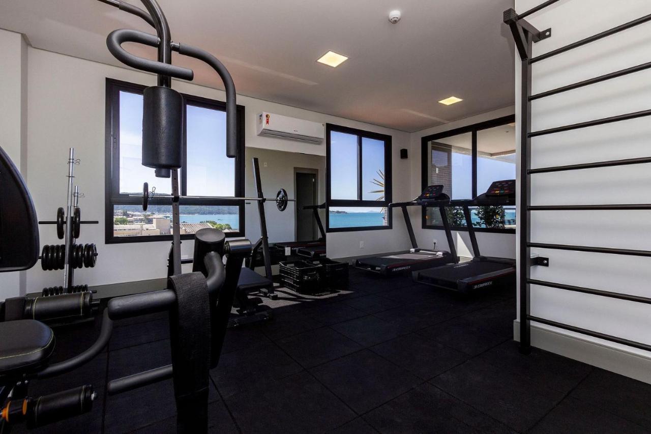 Aion Suites 303 - Lindo Apartamento Com Vista Para O Mar, A 60M Da Praia De Bombinhas, Com Piscina E Academia No Rooftop. Экстерьер фото